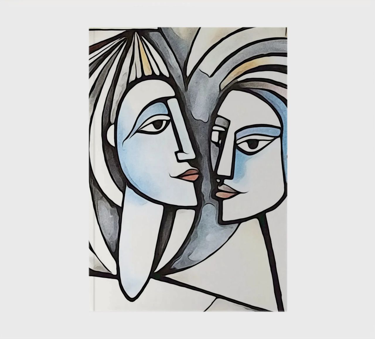 abstract pairs, motif 4 notebook by ZAMART