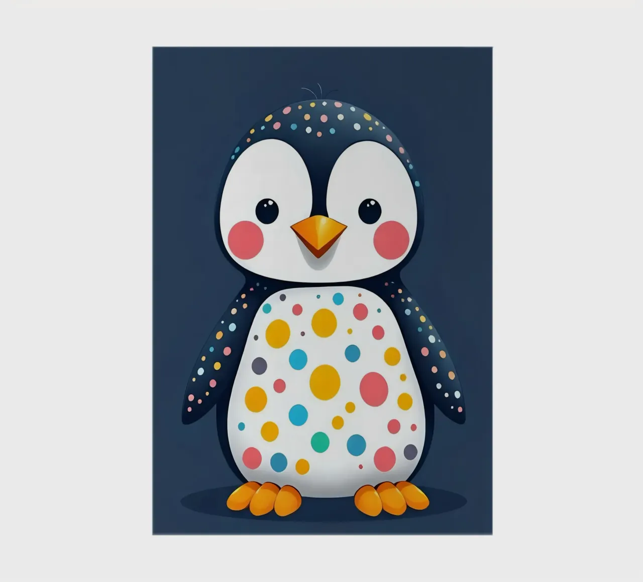 Pinguin_1 notebook by Tierisch bunt by LK
