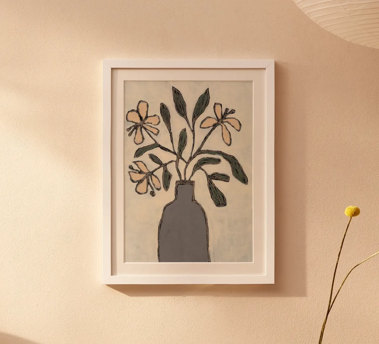 Echi di primavera poster con telaio in plastica da Alisa Galitsyna