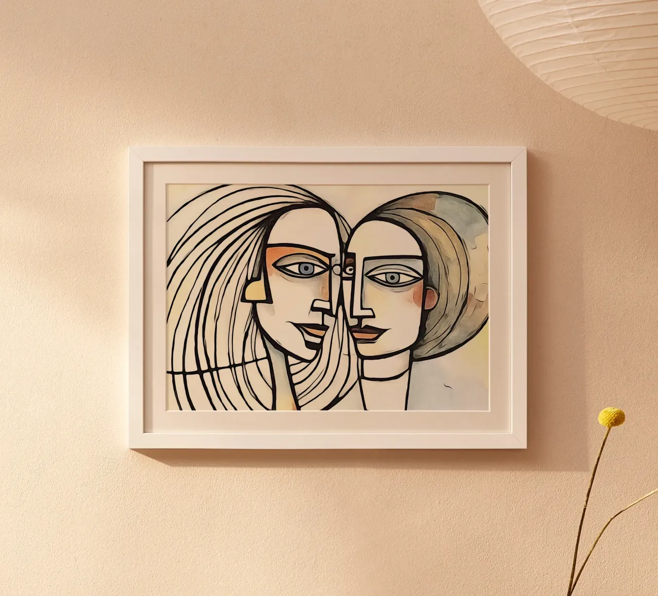 abstract pairs, motif 5 hahnemühle by ZAMART