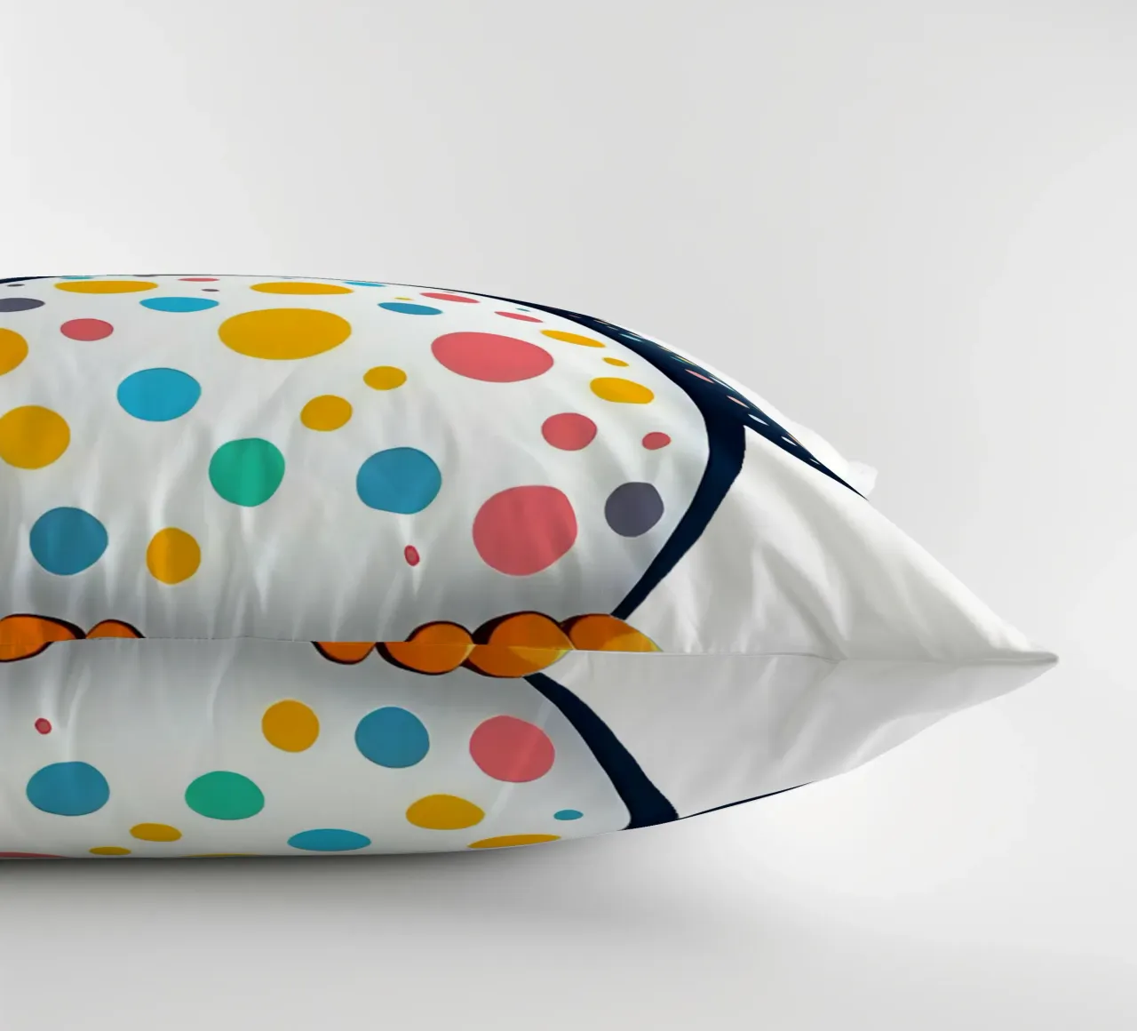 Pinguin_1a decorative cushion by Tierisch bunt by LK