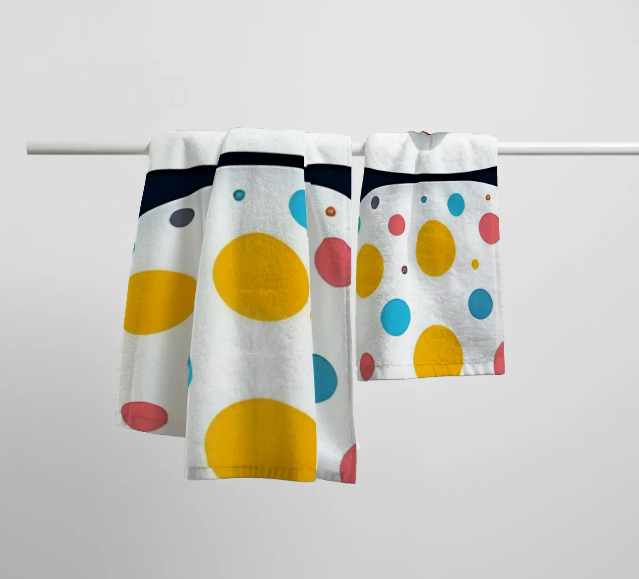 Pinguino_1a asciugamano da bagno da Tierisch bunt by LK
