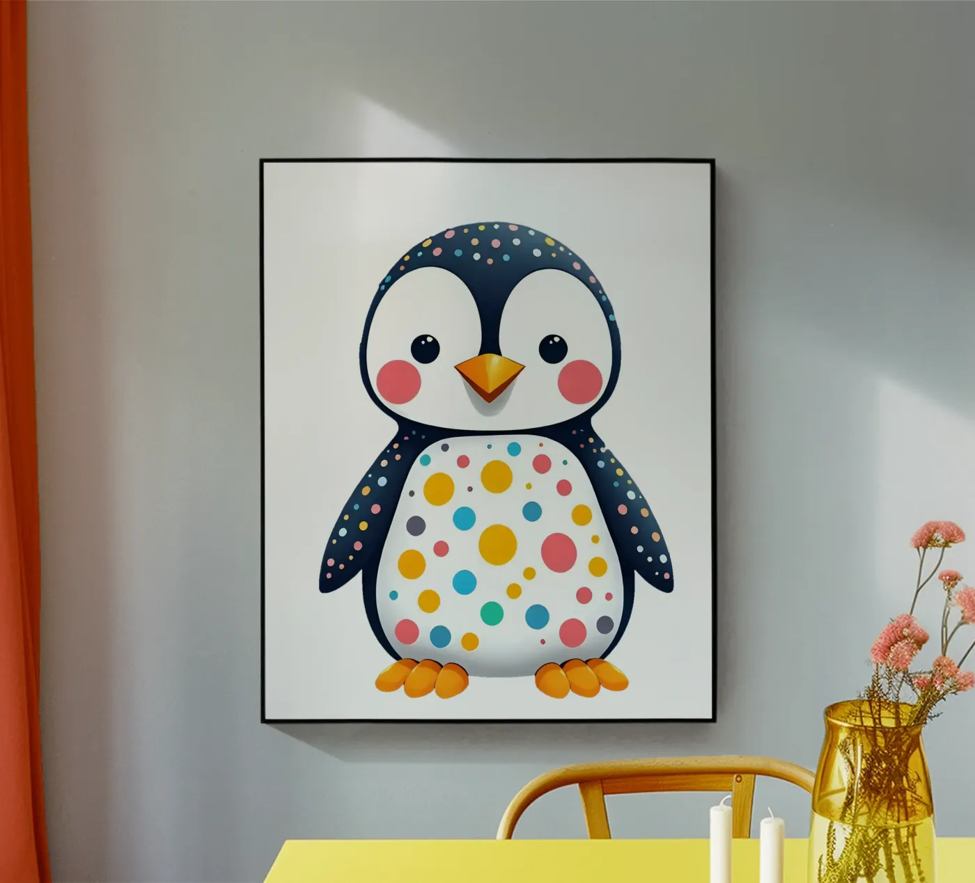 Pinguino_1a plexiglass da Tierisch bunt by LK