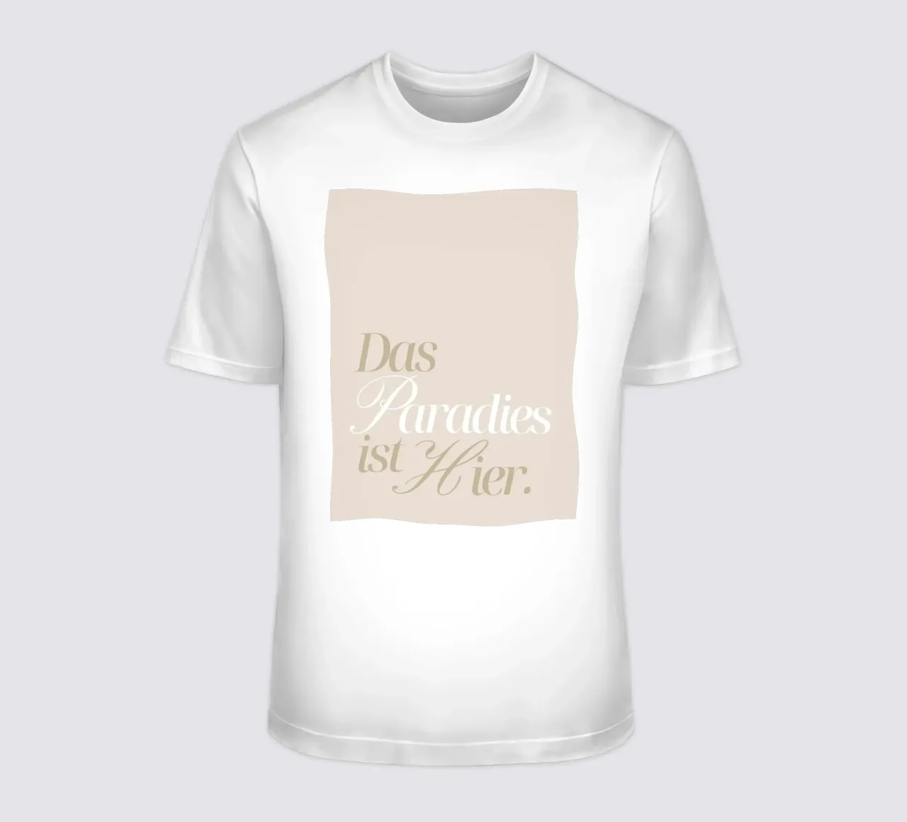 Das Paradies ist hier t-shirt da Ohkimiko