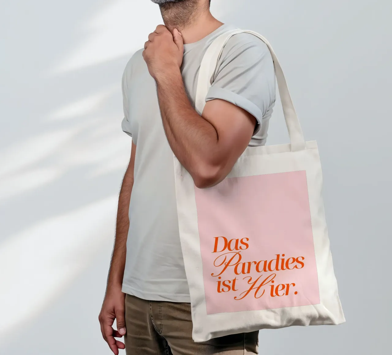 Das Paradies ist hier borsa in juta da Ohkimiko