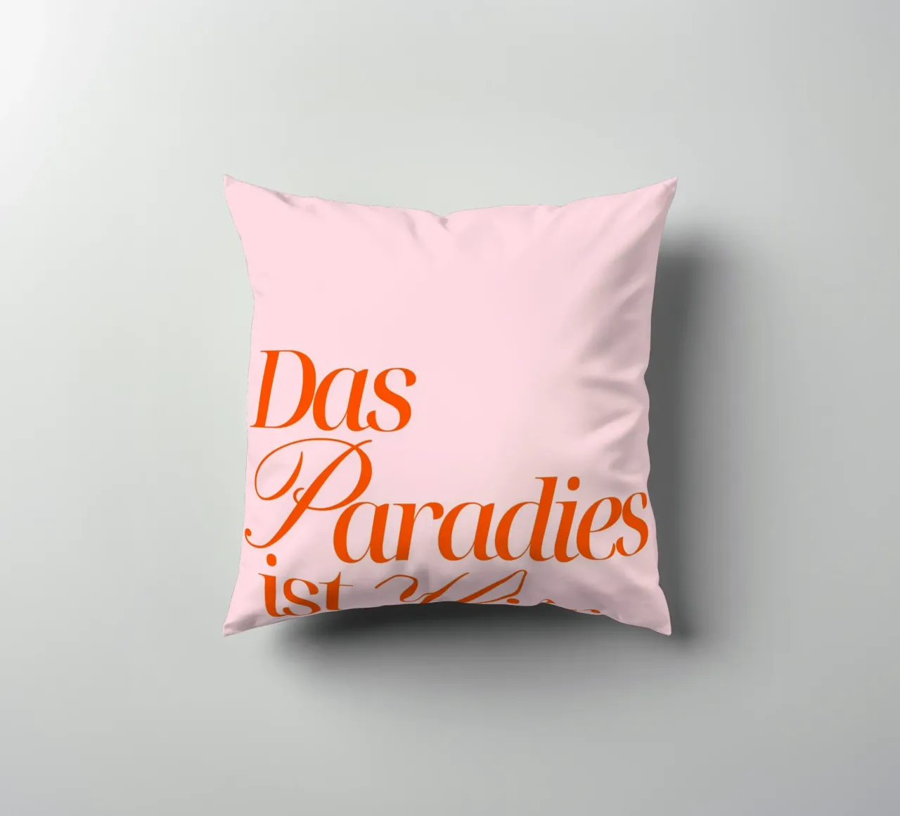 Das Paradies ist hier cuscino da Ohkimiko