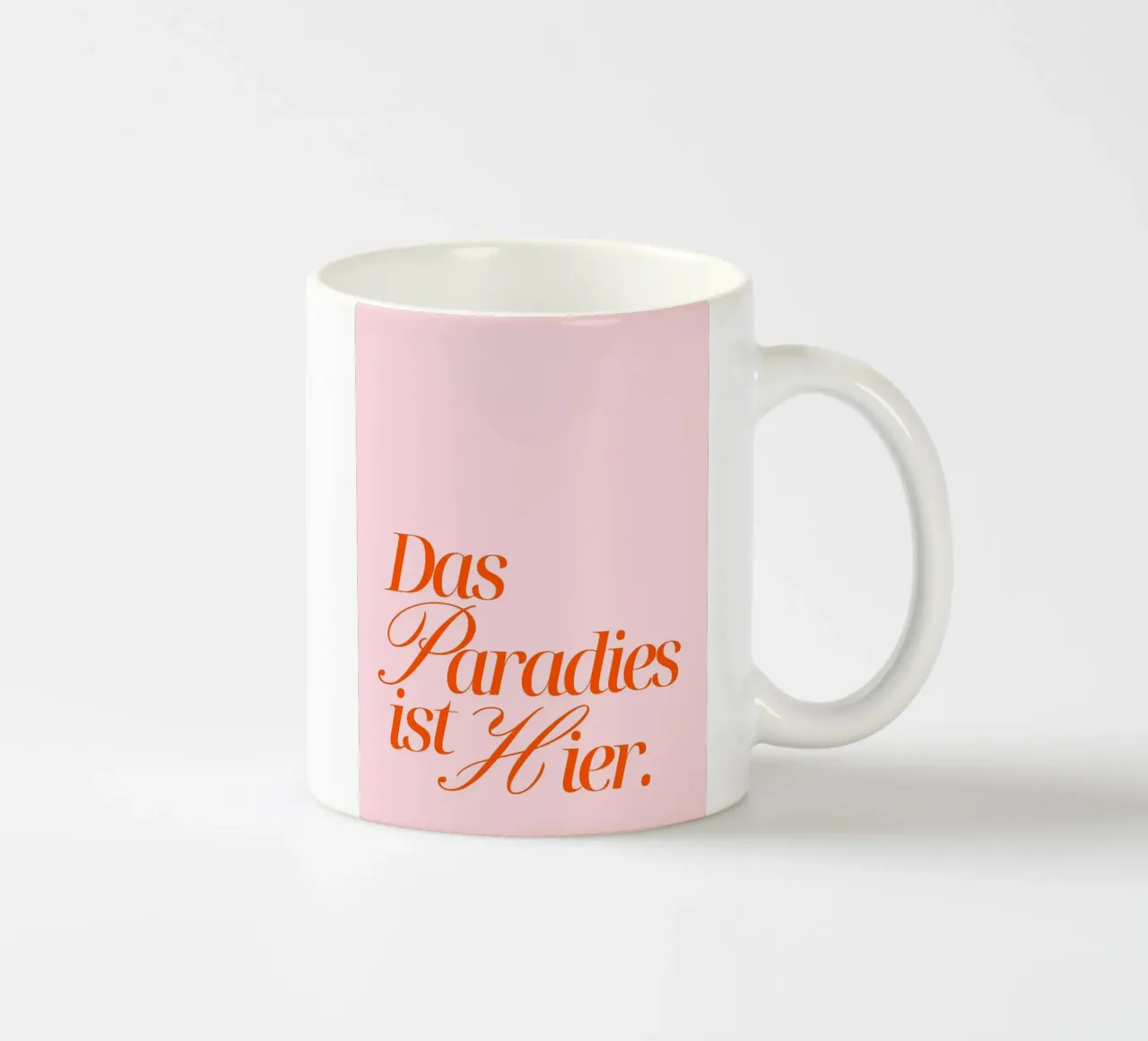 Das Paradies ist hier tazza in ceramica da Ohkimiko