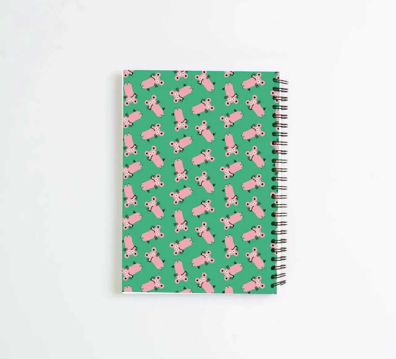 Mice spiral notebook by aucontraire