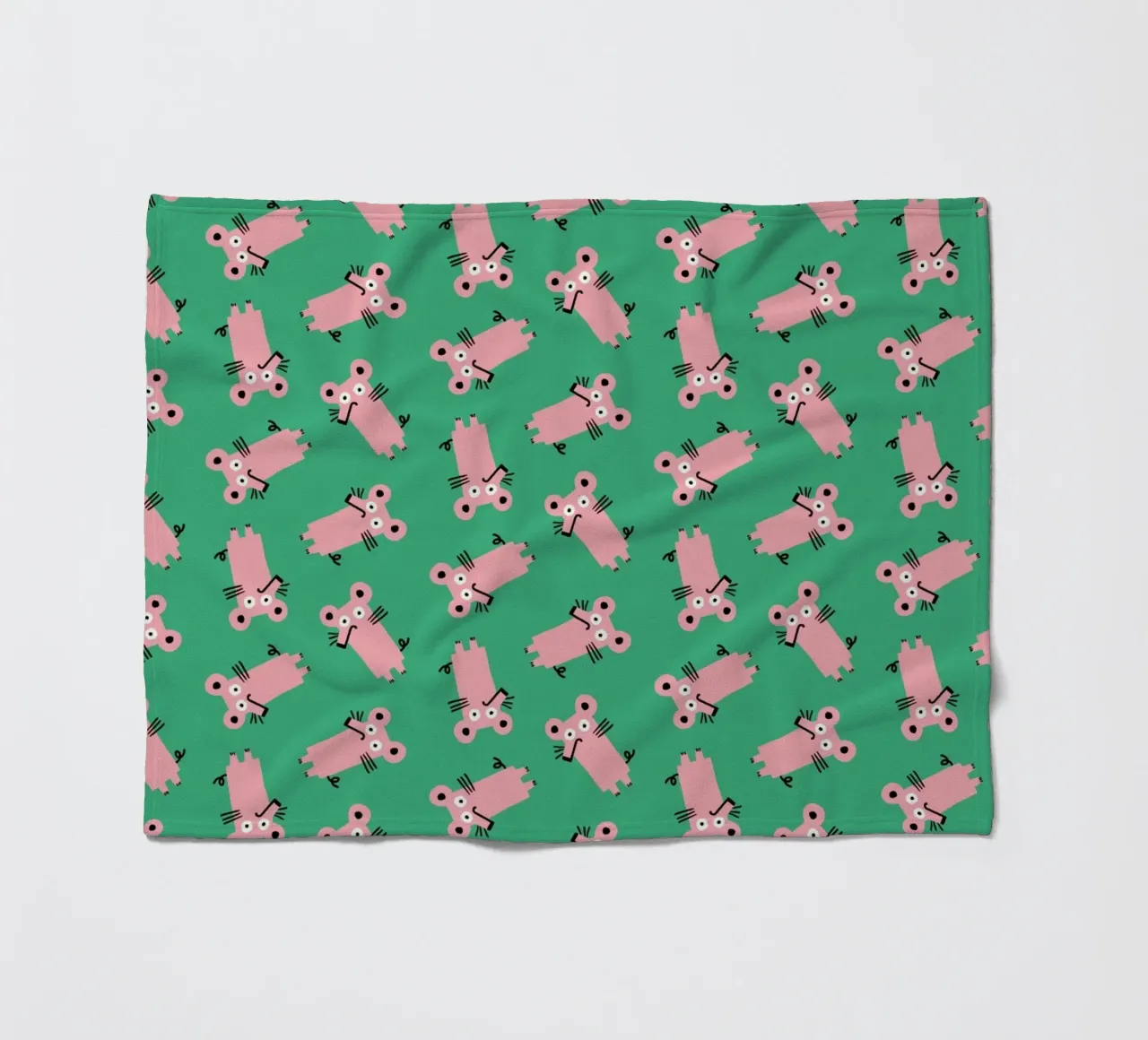 Mäuse Fleecedecke von aucontraire