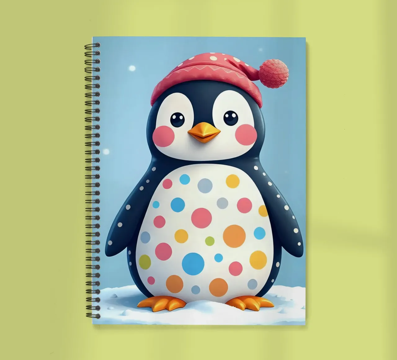 Pinguin_2 Ringbuch von Tierisch bunt by LK