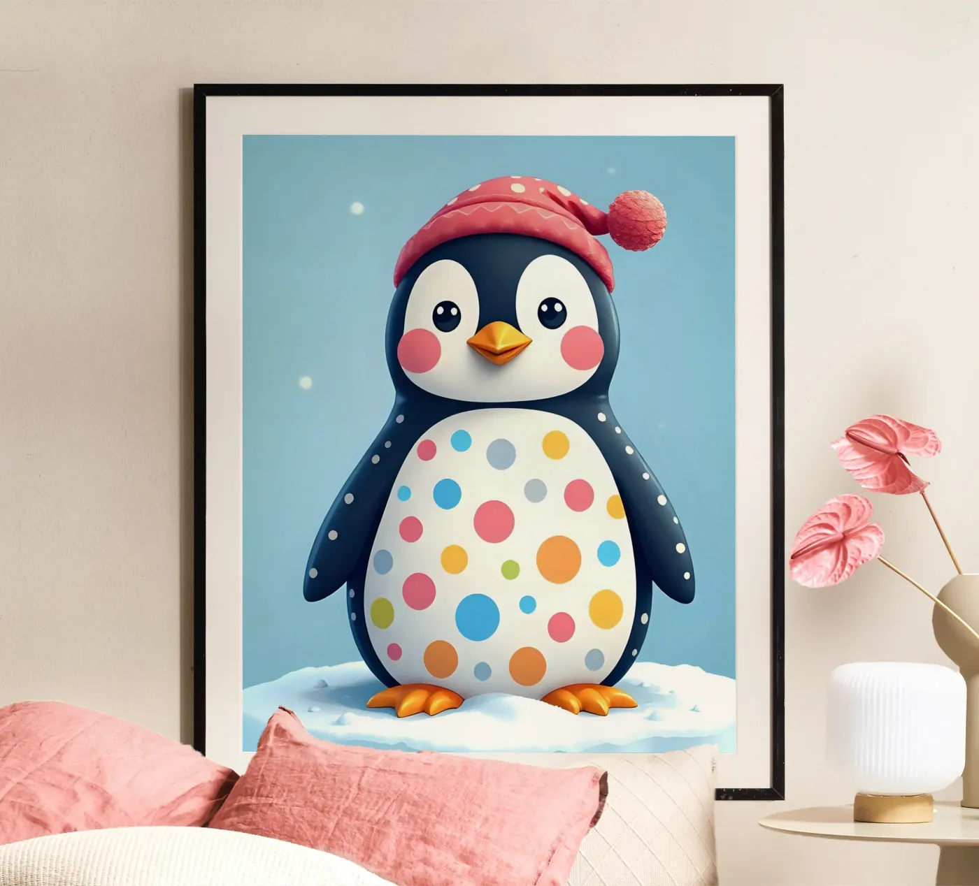 Pinguino_2 poster da Tierisch bunt by LK