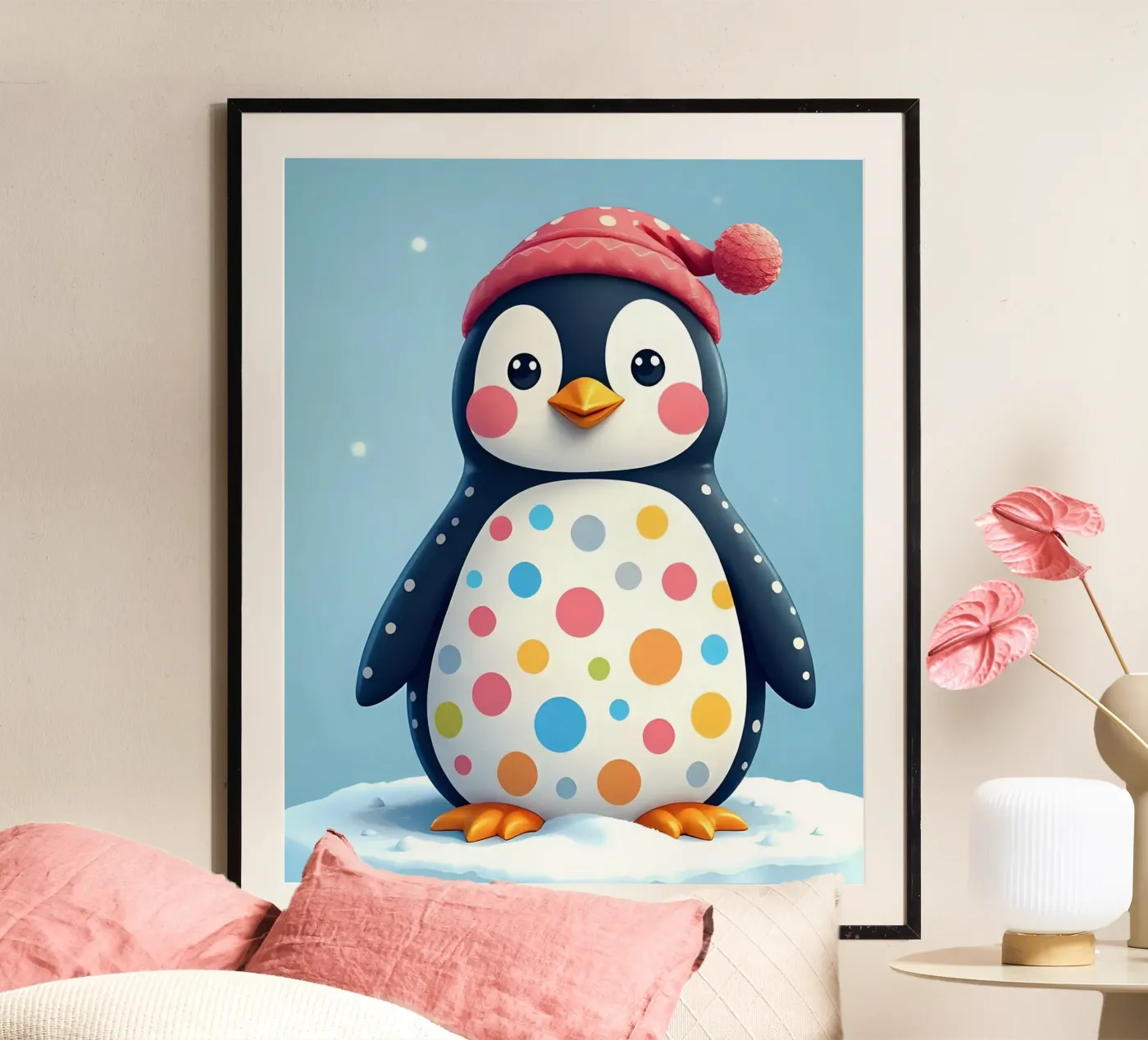 Pinguino_2 poster da Tierisch bunt by LK