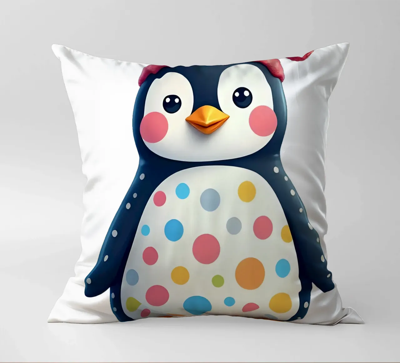 Pinguino_2a cuscino da Tierisch bunt by LK