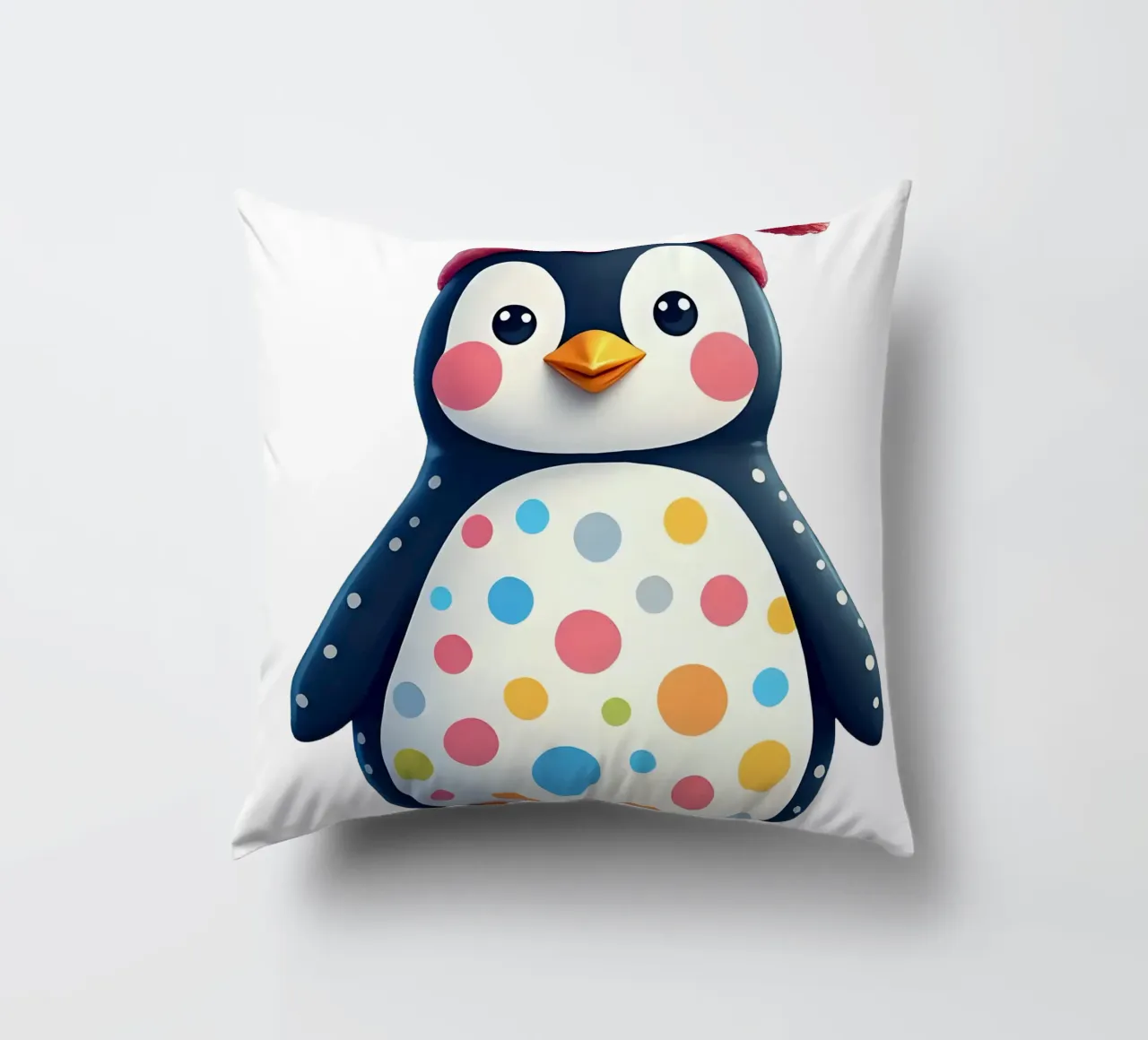Pinguino_2a cuscino da Tierisch bunt by LK