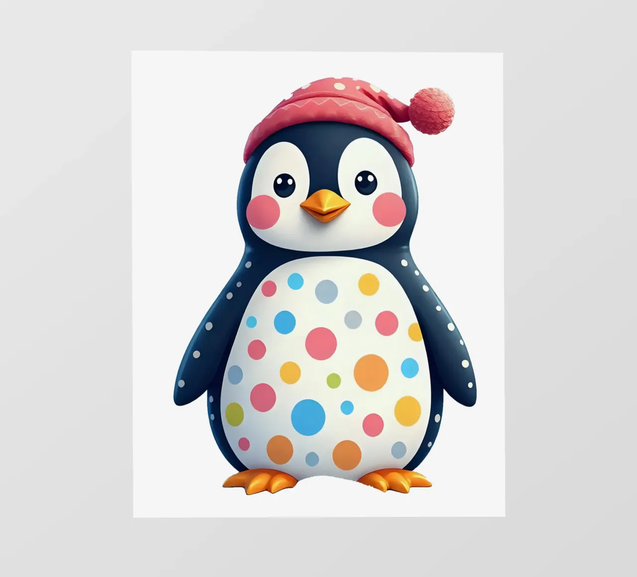 Pinguino_2a telo in pvc da Tierisch bunt by LK