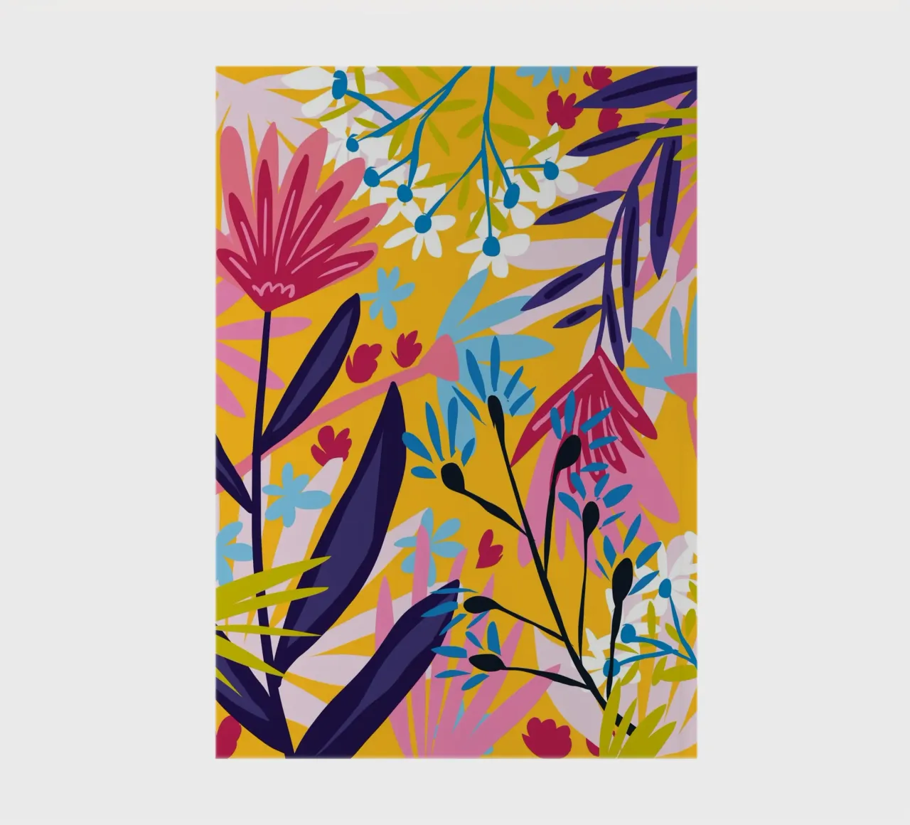 Il giardino della mia mente, piante gialle botaniche floreali di primavera diario da 83oranges.com