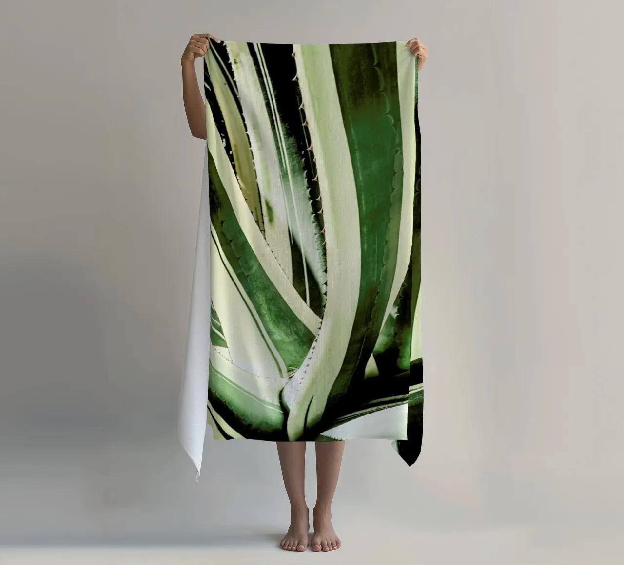 Electric Argave beach towel by Shot By Clint