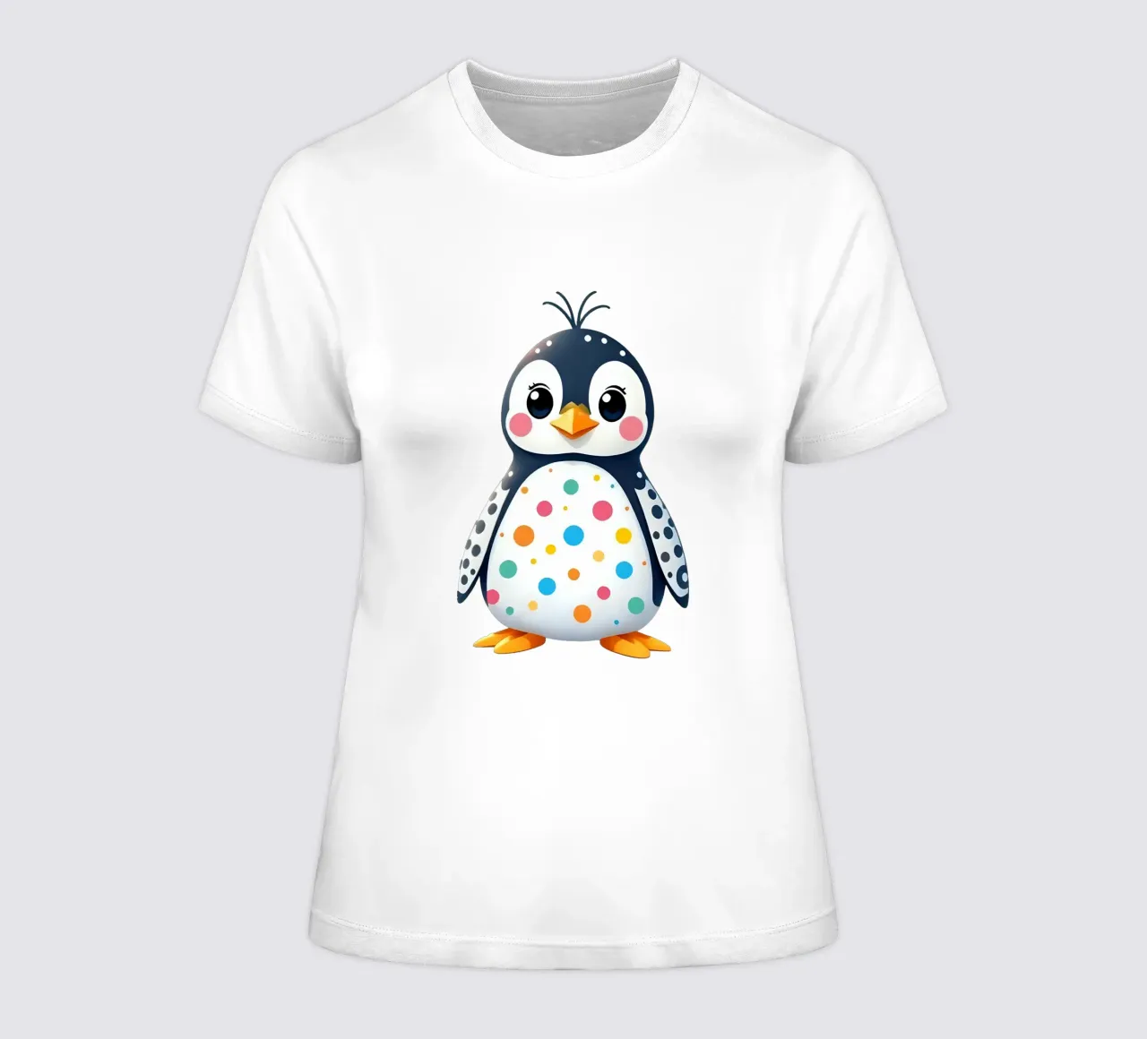 Pinguin_3a t-shirt ajusté pour femmes de Tierisch bunt by LK