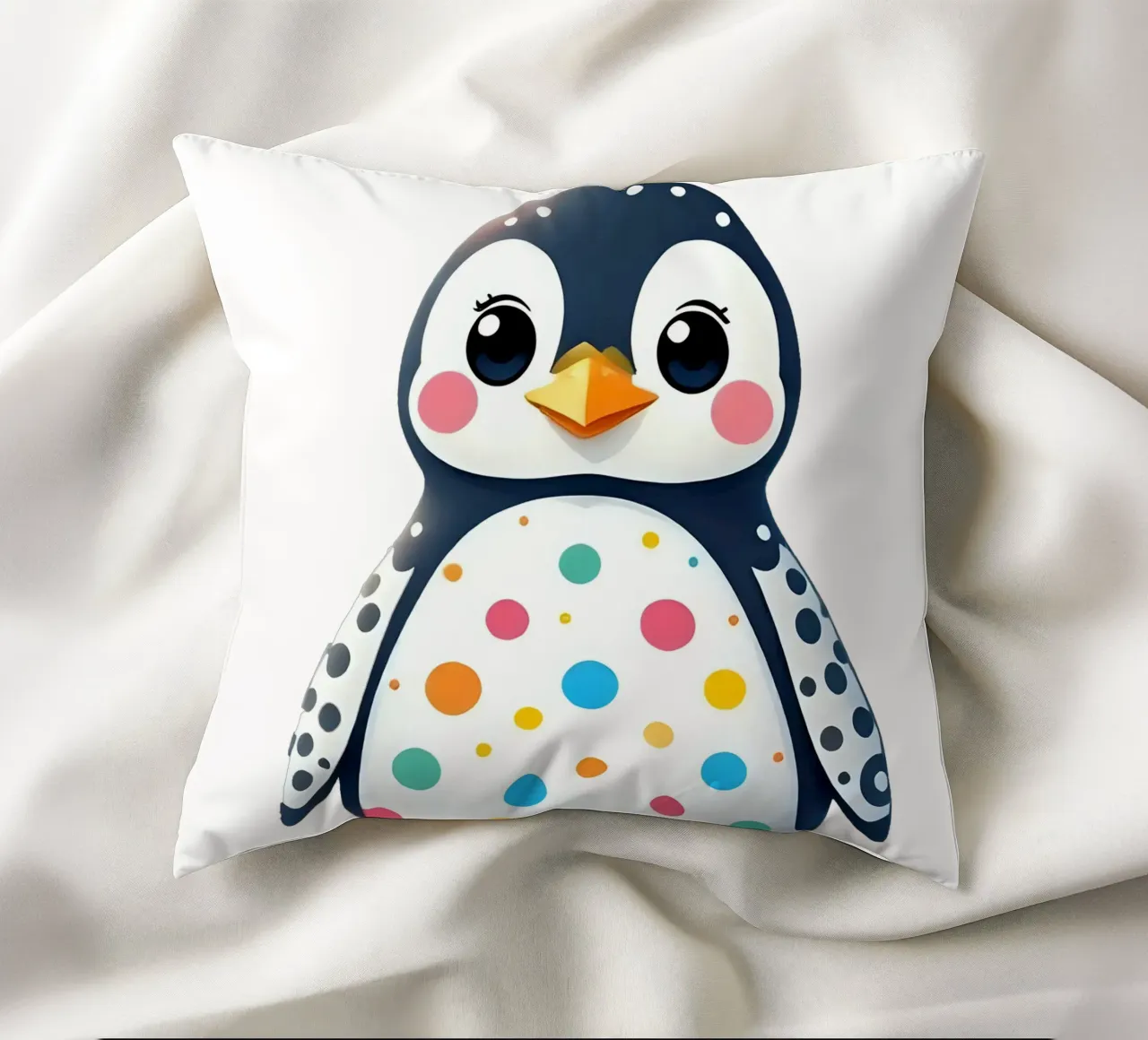 Pinguin_3a cuscino da Tierisch bunt by LK