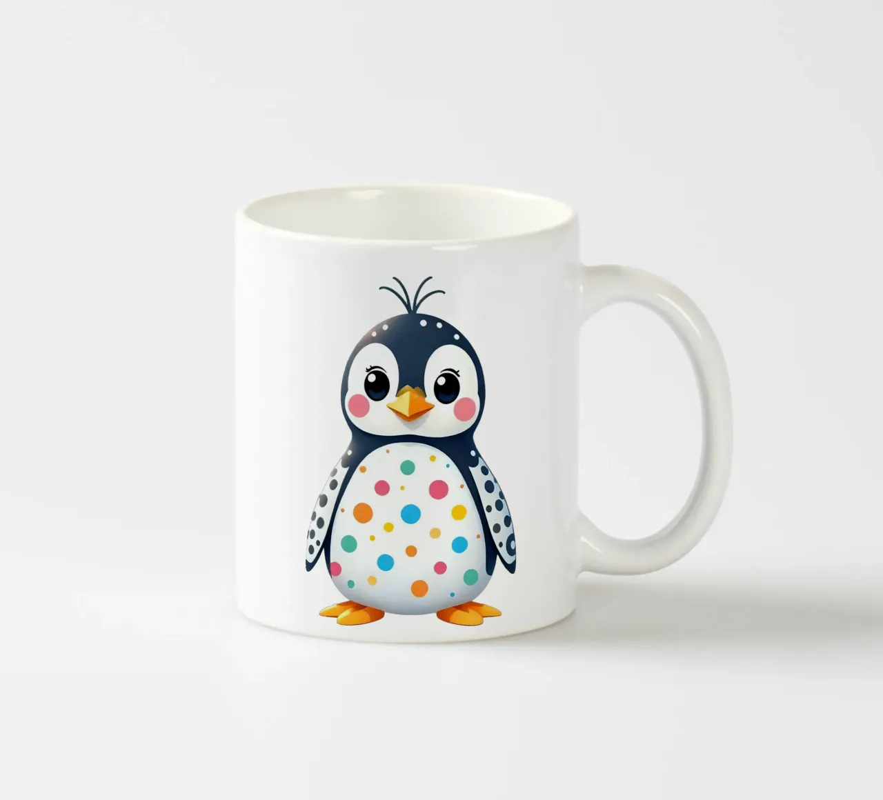 Pinguin_3a tazza in ceramica da Tierisch bunt by LK