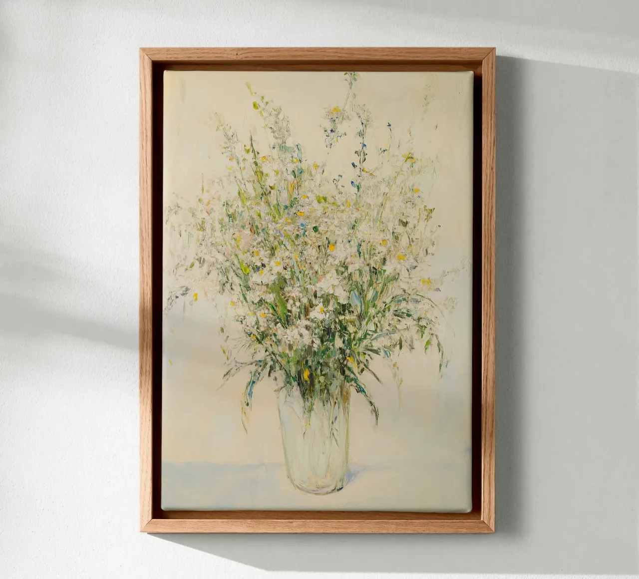 Fiori selvatici tela con Cornice a cassetta da Euphoria Theresa