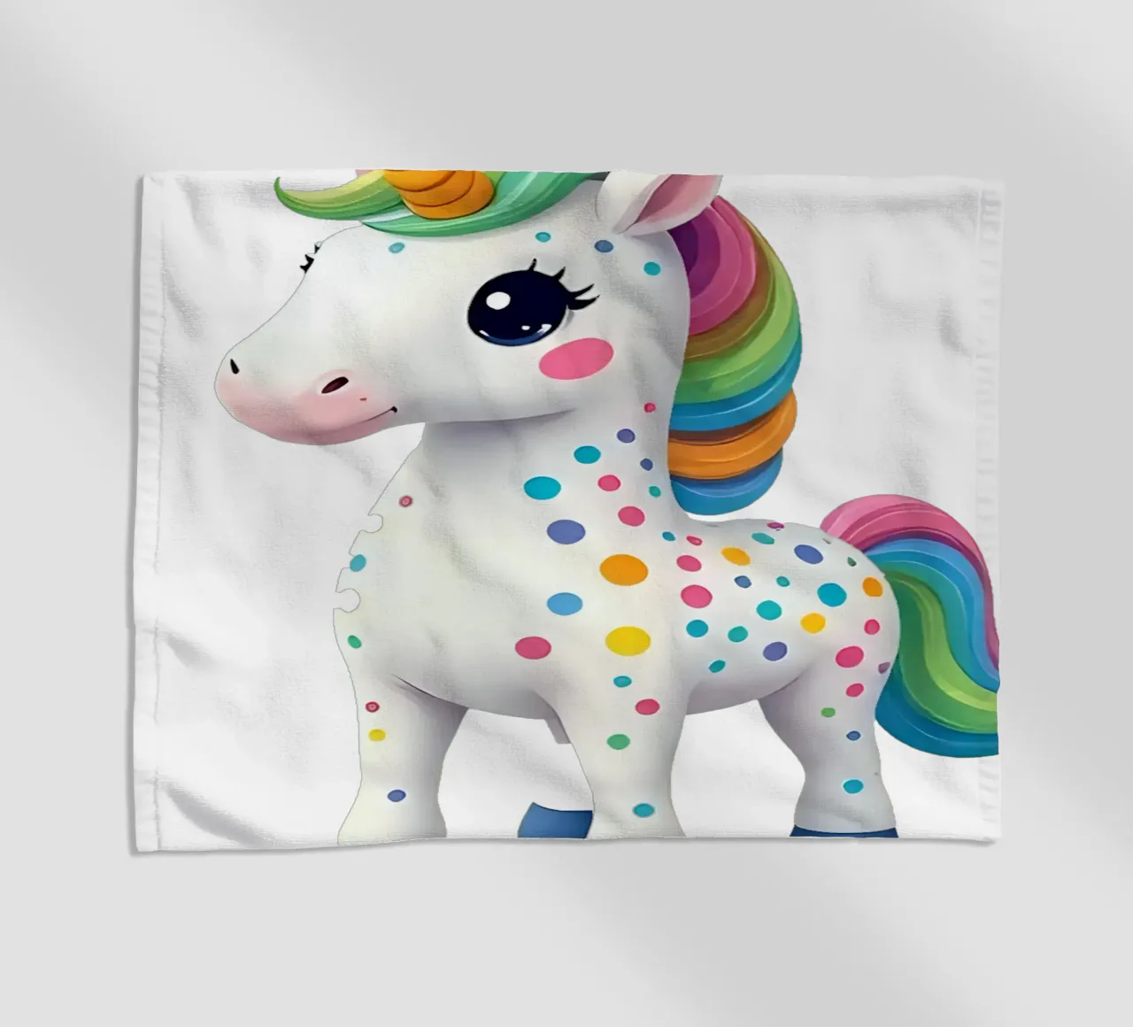 Unicorn_1a beach towel by Tierisch bunt by LK