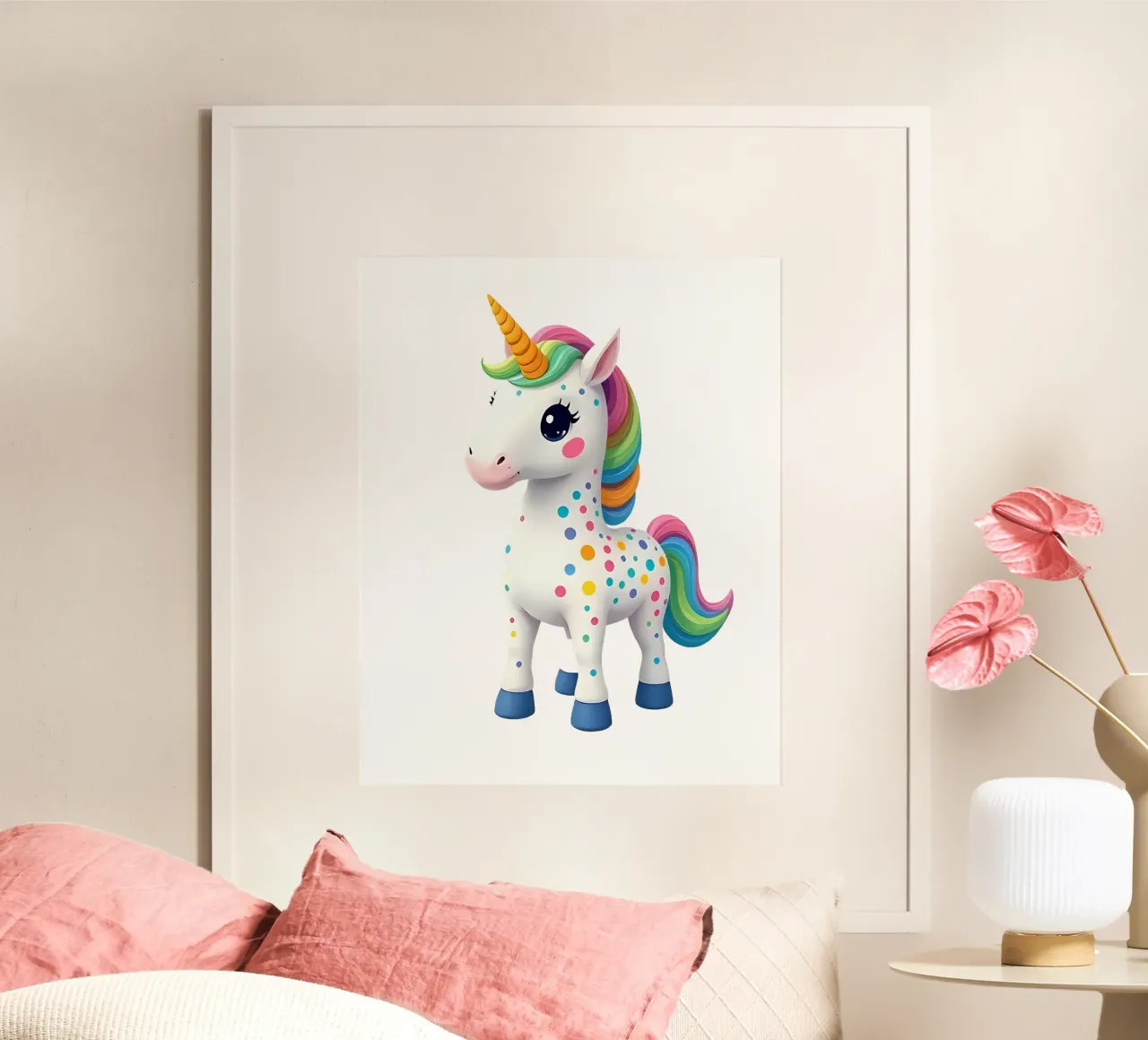 Unicorn_1a hahnemühle by Tierisch bunt by LK