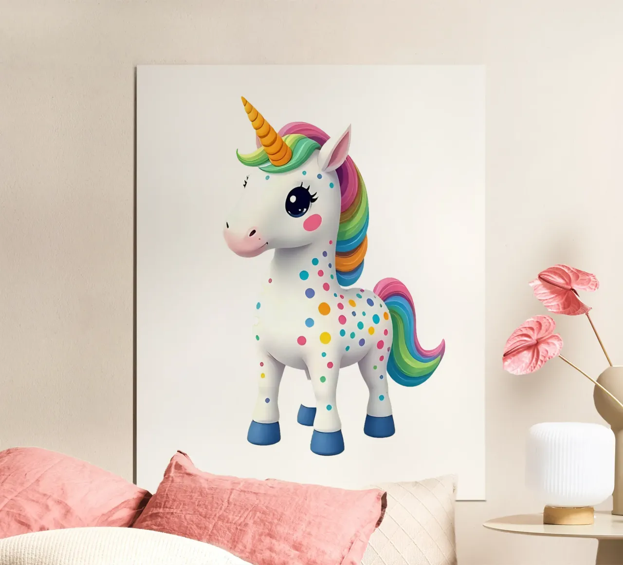 Unicorn_1a hahnemühle by Tierisch bunt by LK