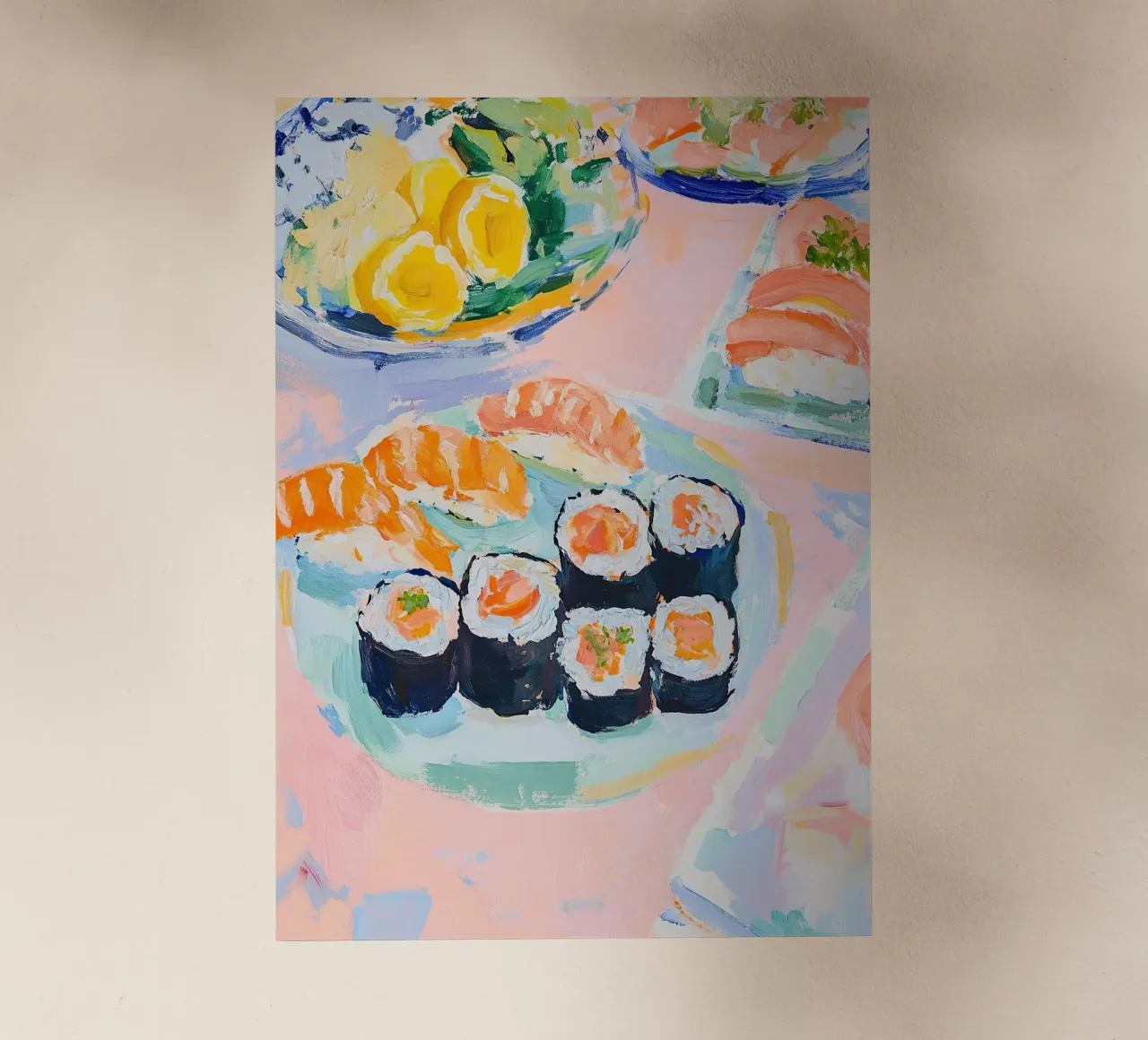 Sushi pellicola backlit da Euphoria Theresa