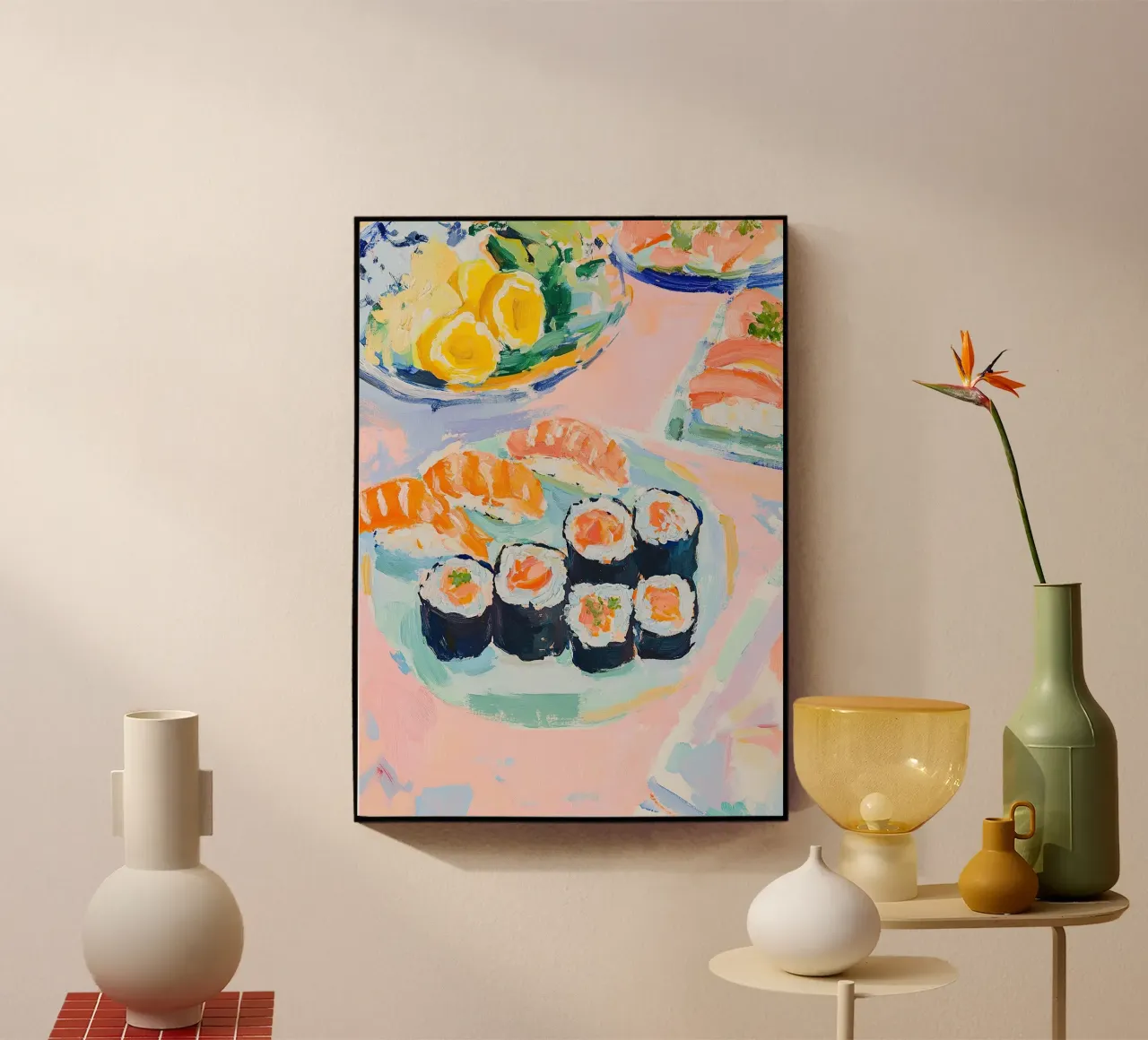 Sushi plexiglass da Euphoria Theresa