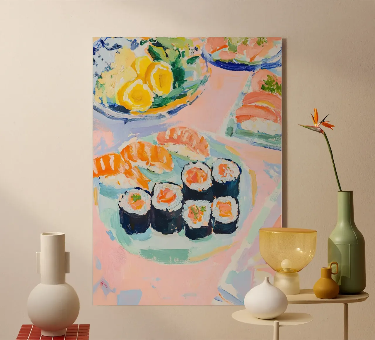 Sushi plexiglass da Euphoria Theresa