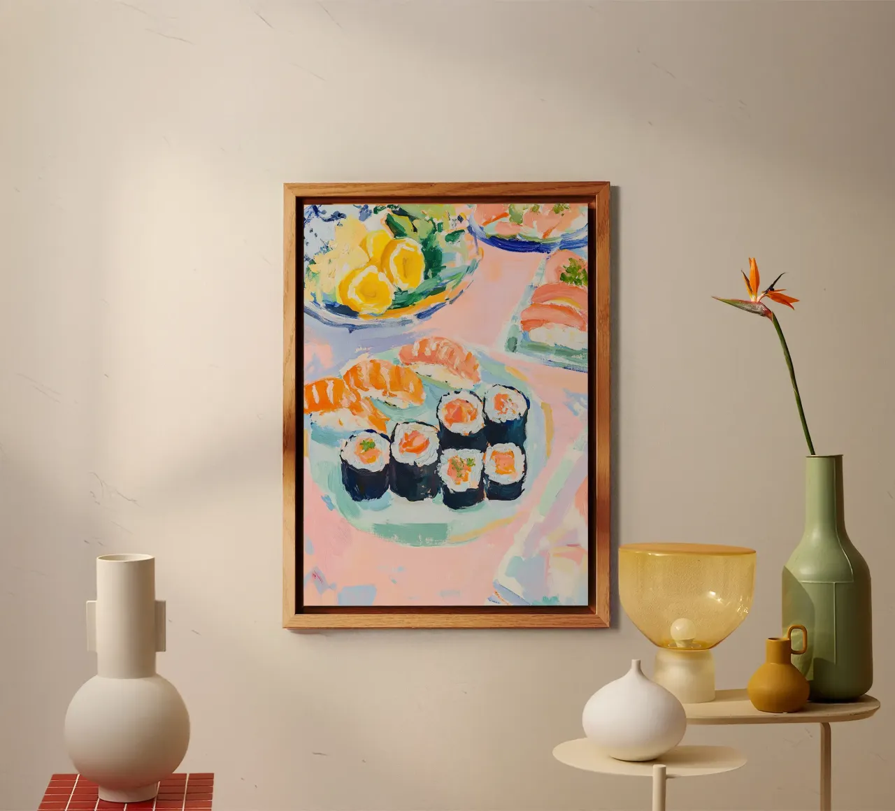 Sushi alluminio dibond da Euphoria Theresa