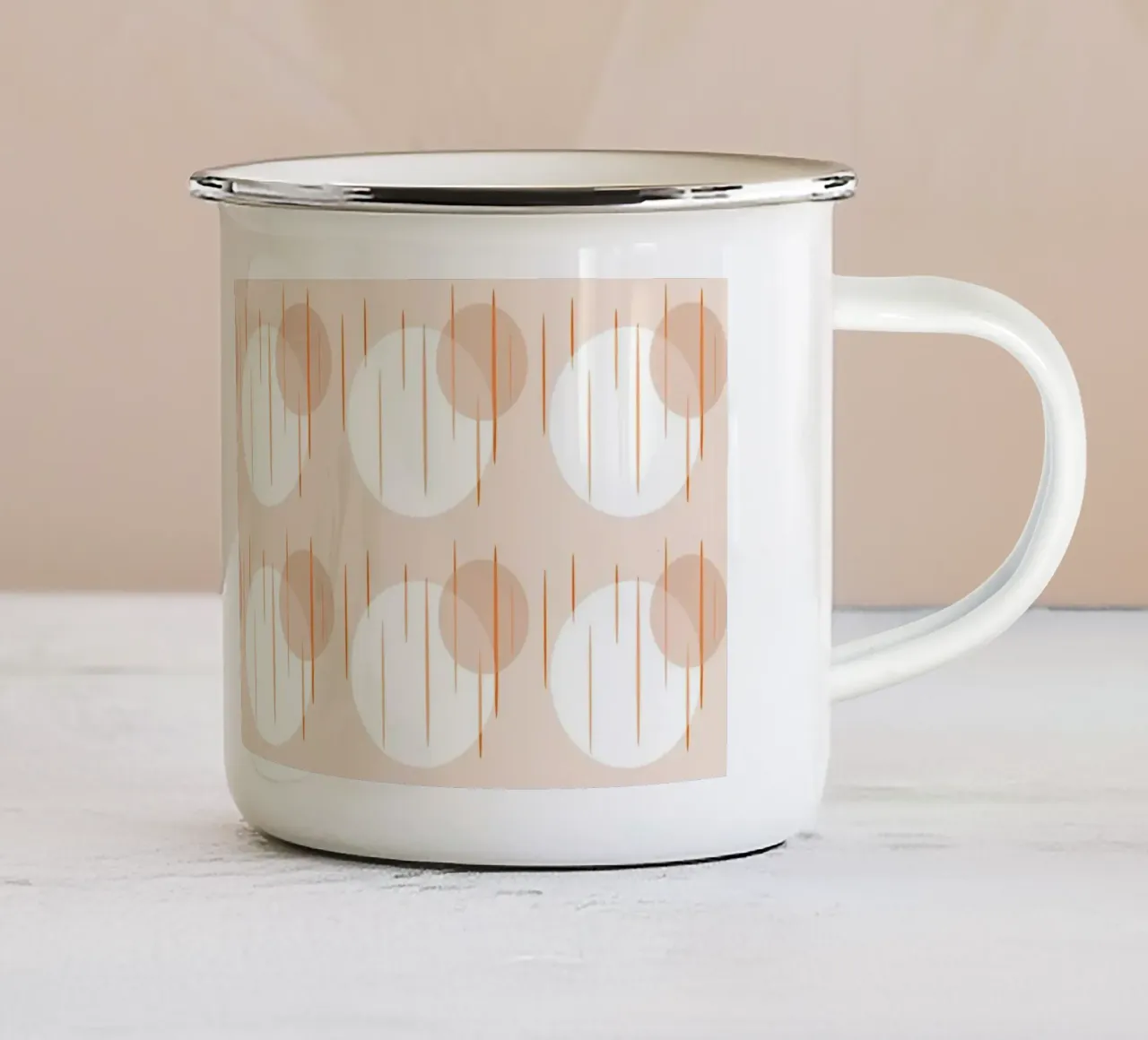 BlaBla tazza in smalto da LaylaOzPatterns