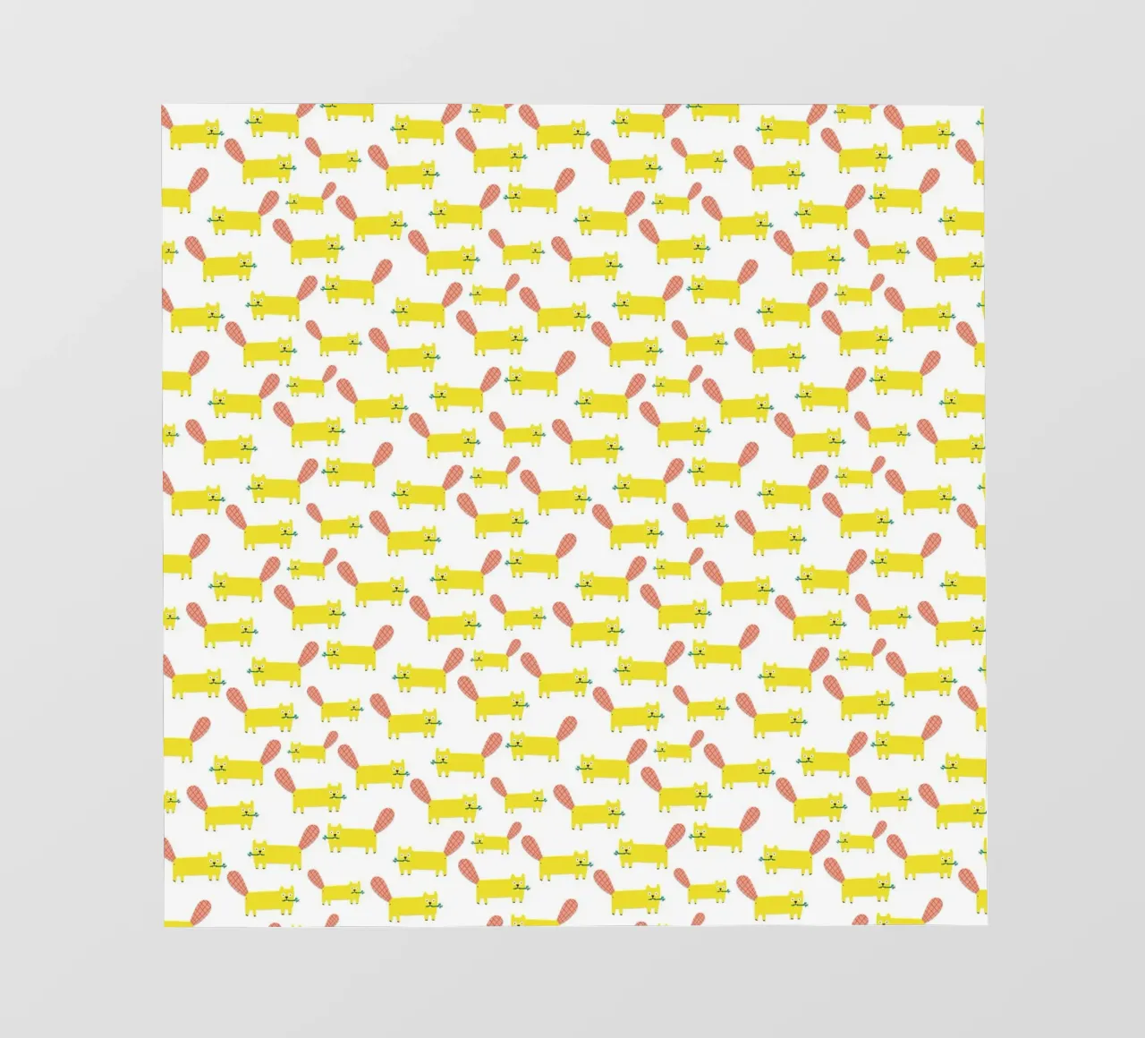 Bever fotobehang van aucontraire