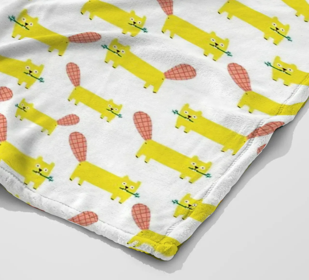 Biber Fleecedecke von aucontraire