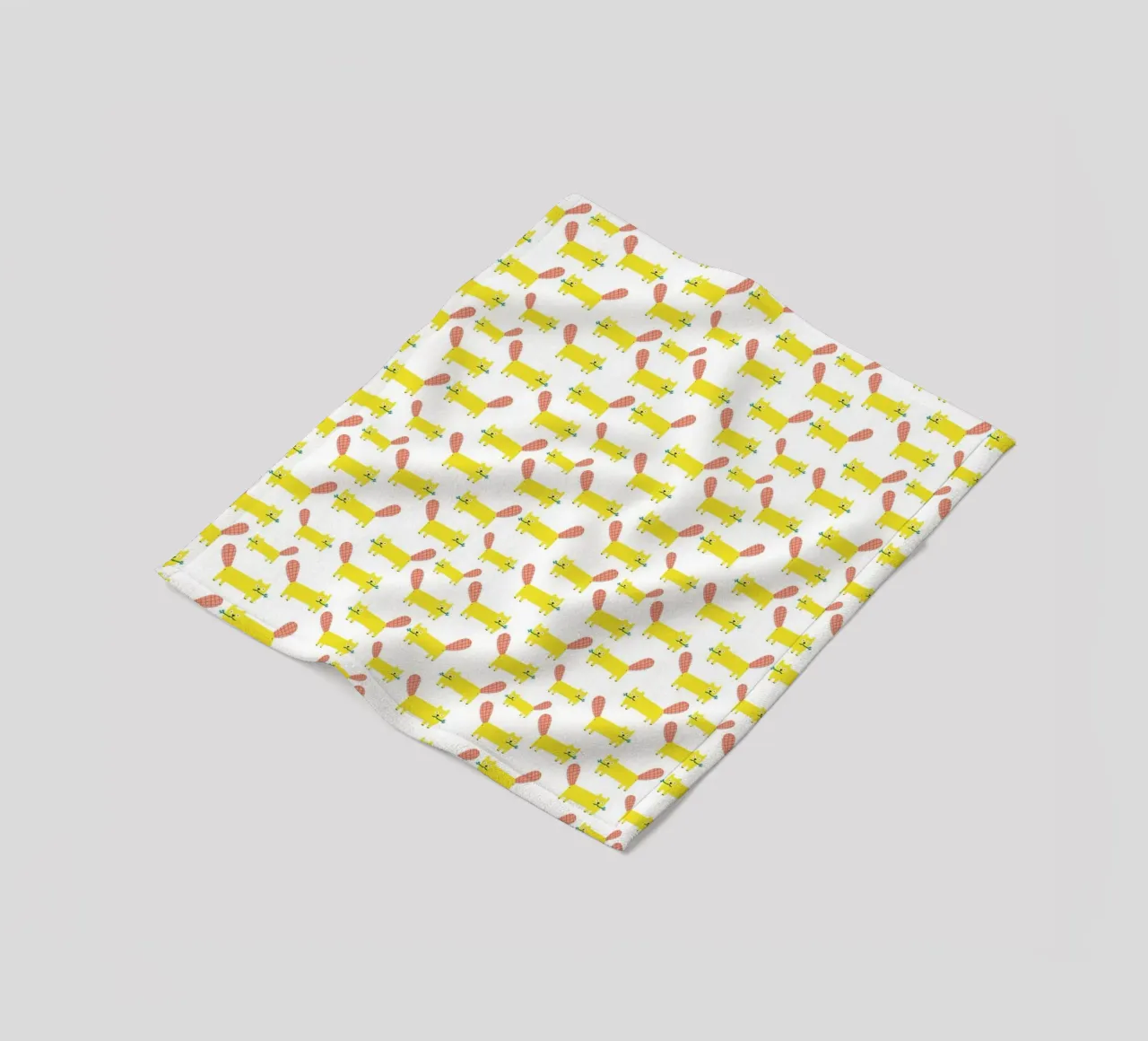 Biber Fleecedecke von aucontraire