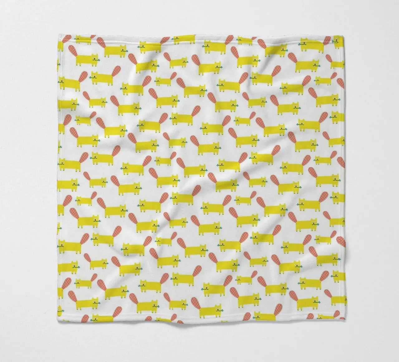 Biber Fleecedecke von aucontraire