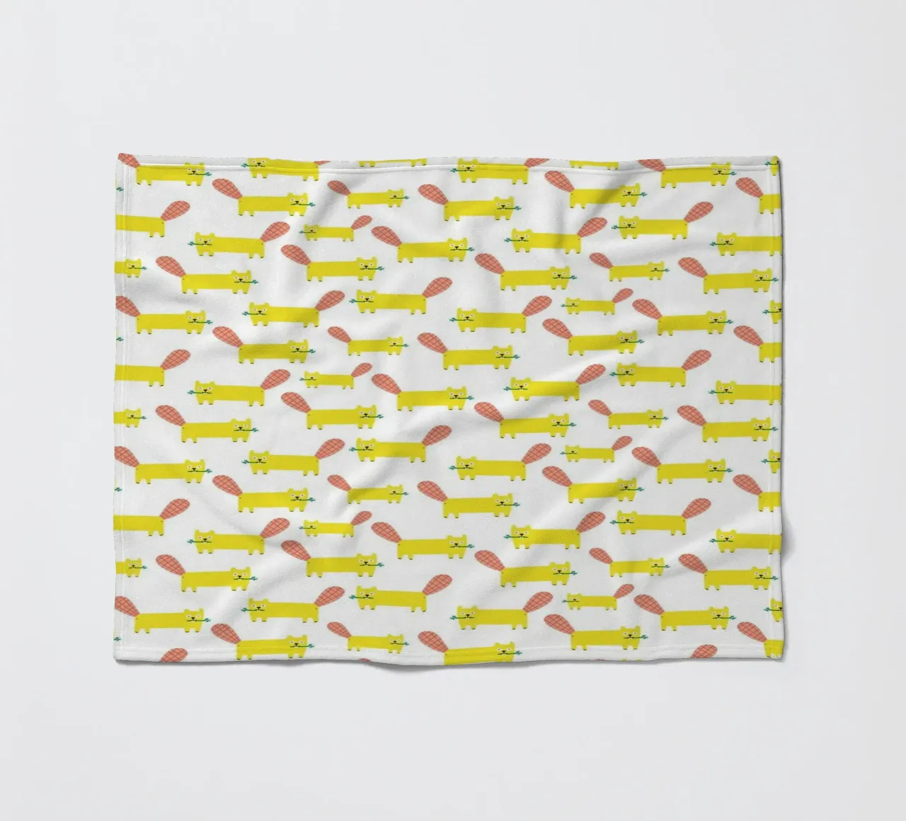 Biber Fleecedecke von aucontraire