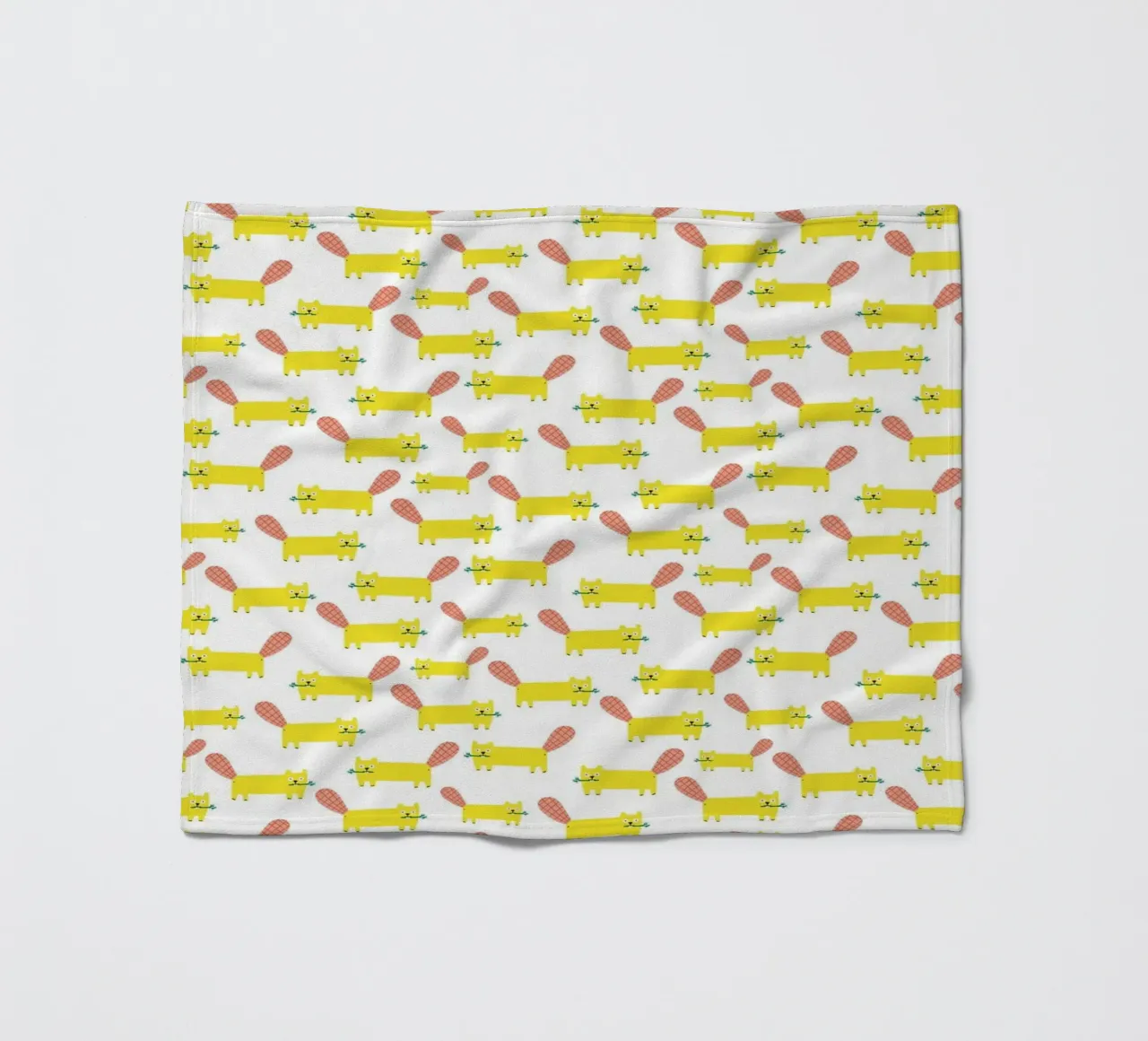 Biber Fleecedecke von aucontraire