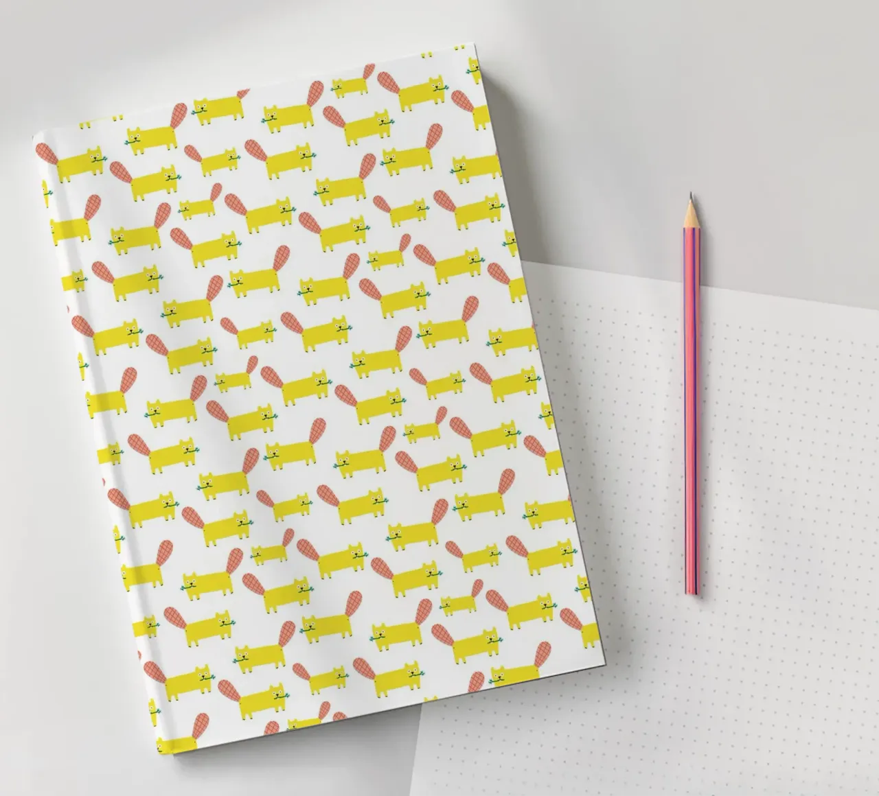 Beaver notebook by aucontraire