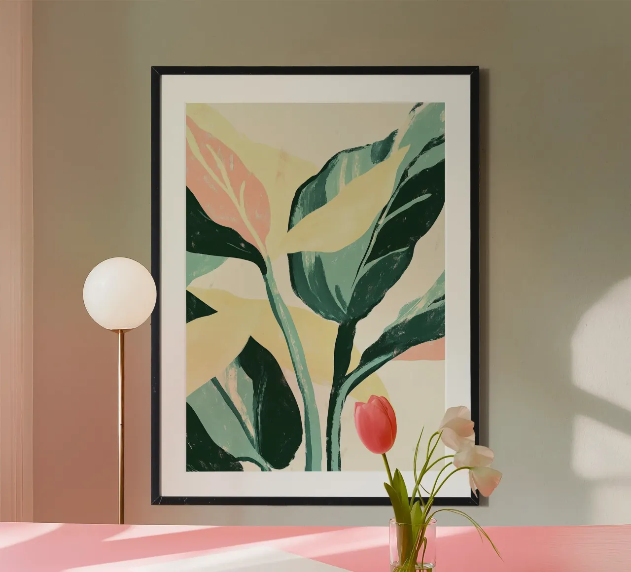 Pflanze Abstrakt Botanisch Hahnemühle von Euphoria Theresa