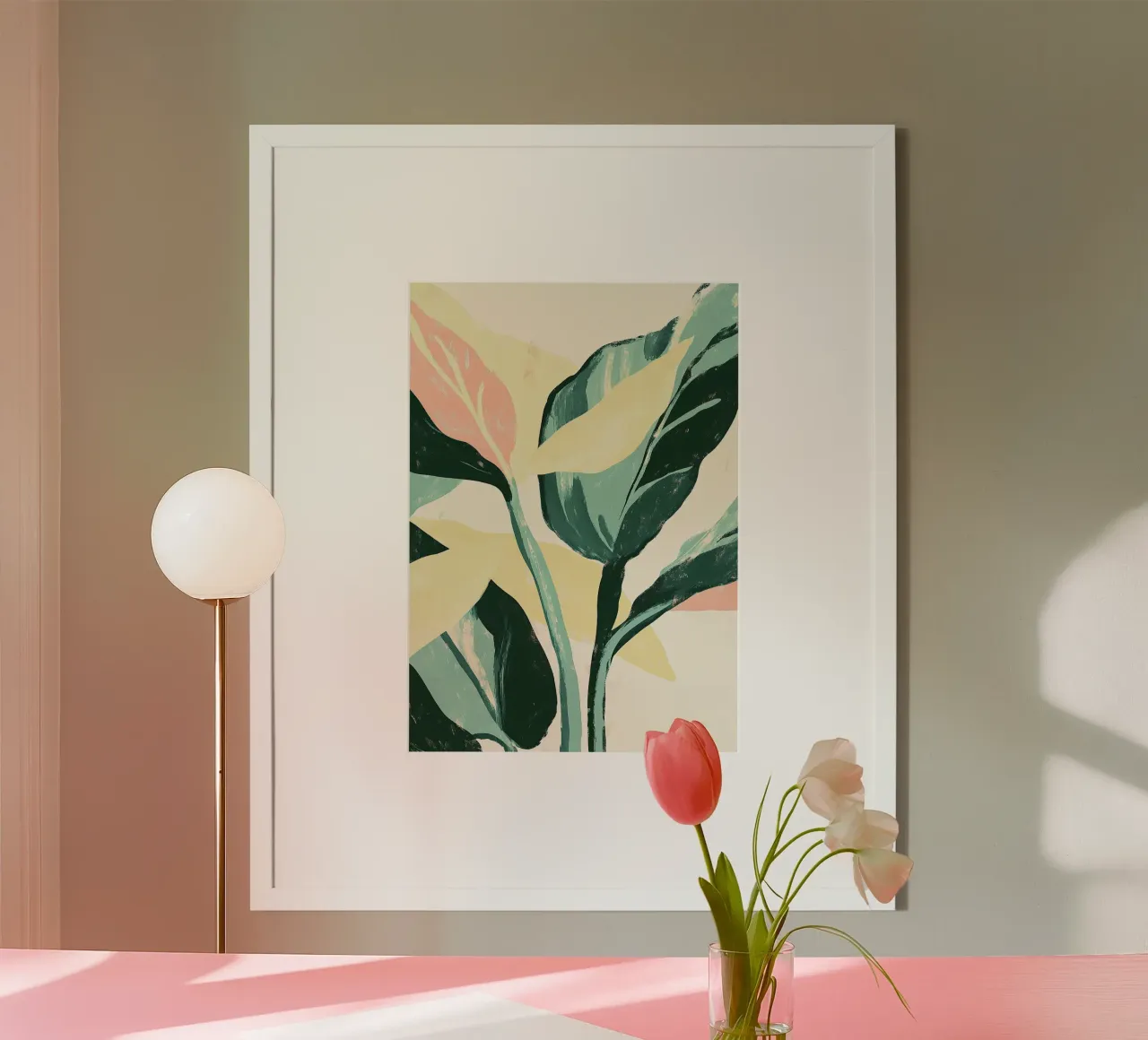 Pflanze Abstrakt Botanisch Hahnemühle von Euphoria Theresa