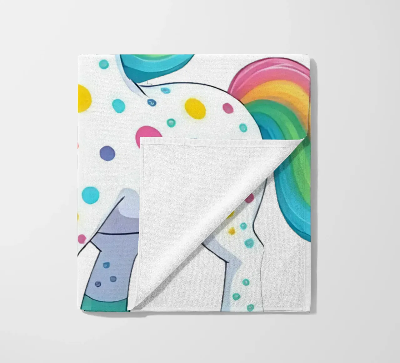 Unicorn_3a beach towel by Tierisch bunt by LK
