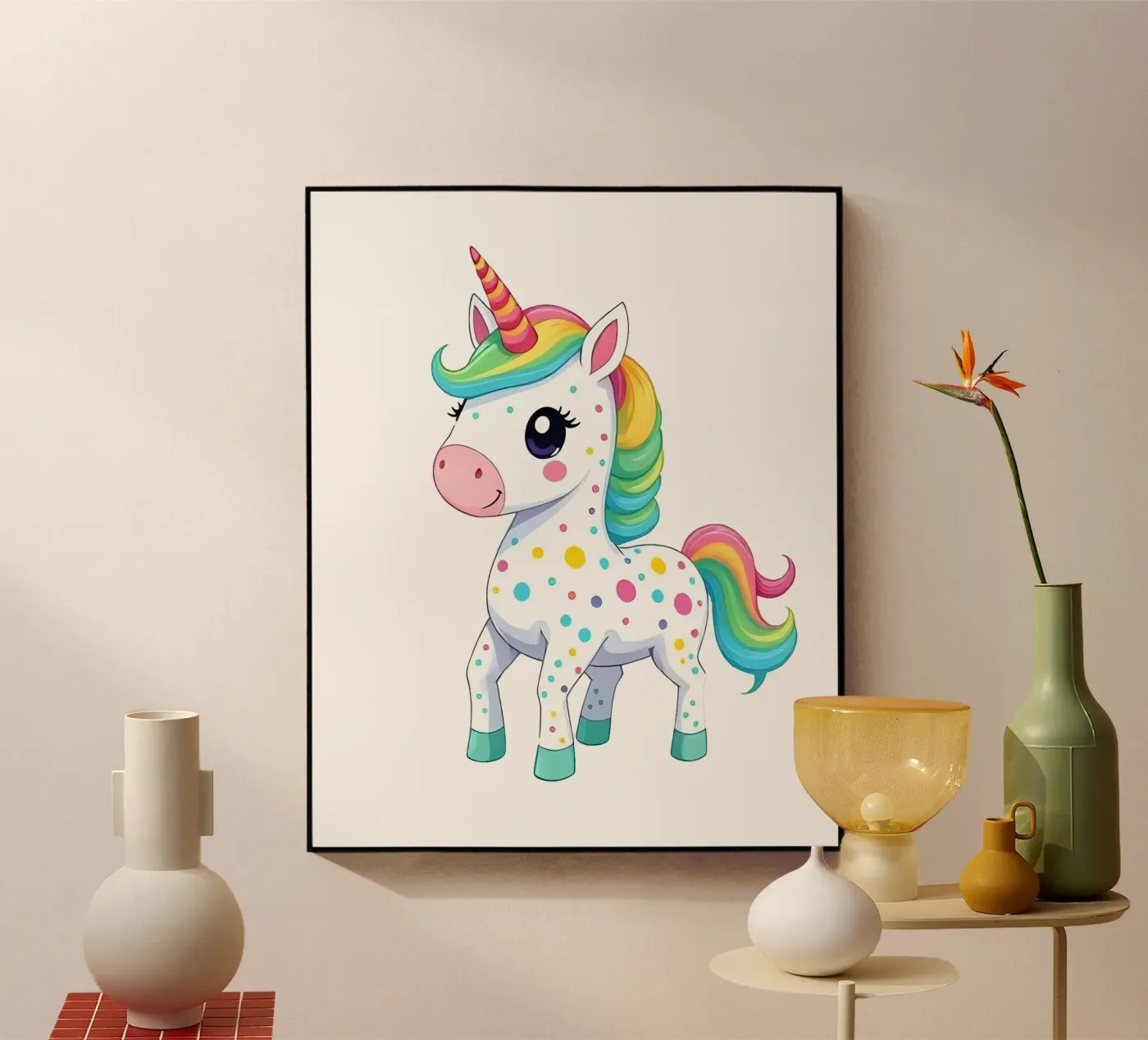 Licorne_3a plexiglas de Tierisch bunt by LK