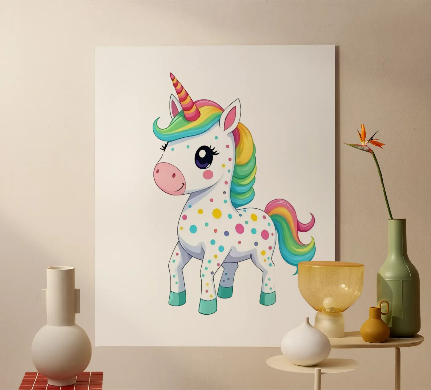 Licorne_3a plexiglas de Tierisch bunt by LK
