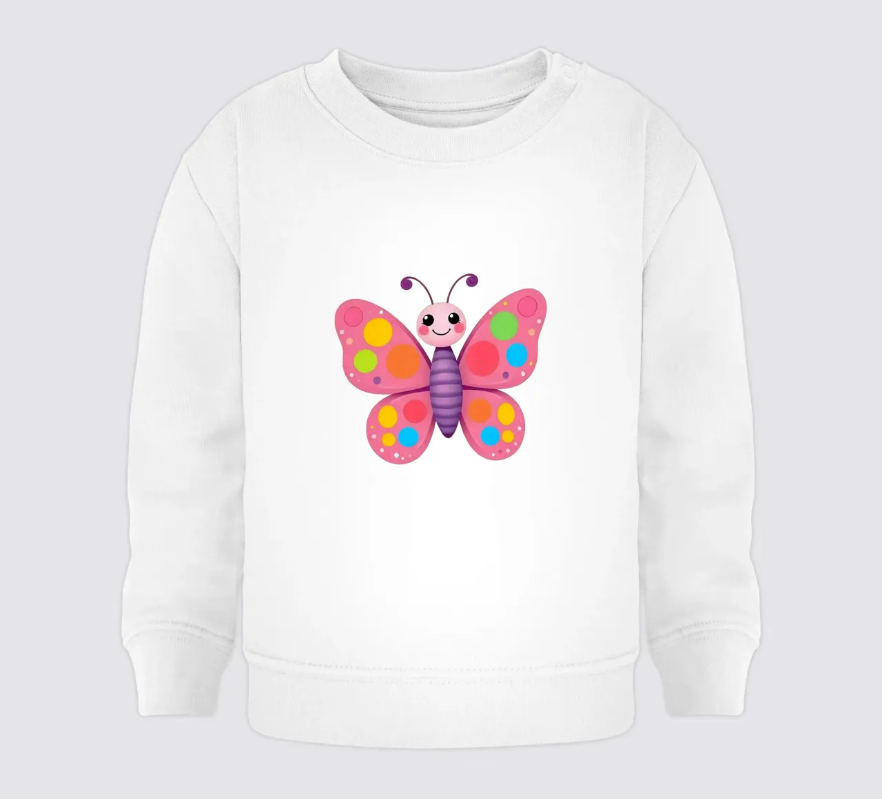 Farfalla_1a felpa neonato da Tierisch bunt by LK
