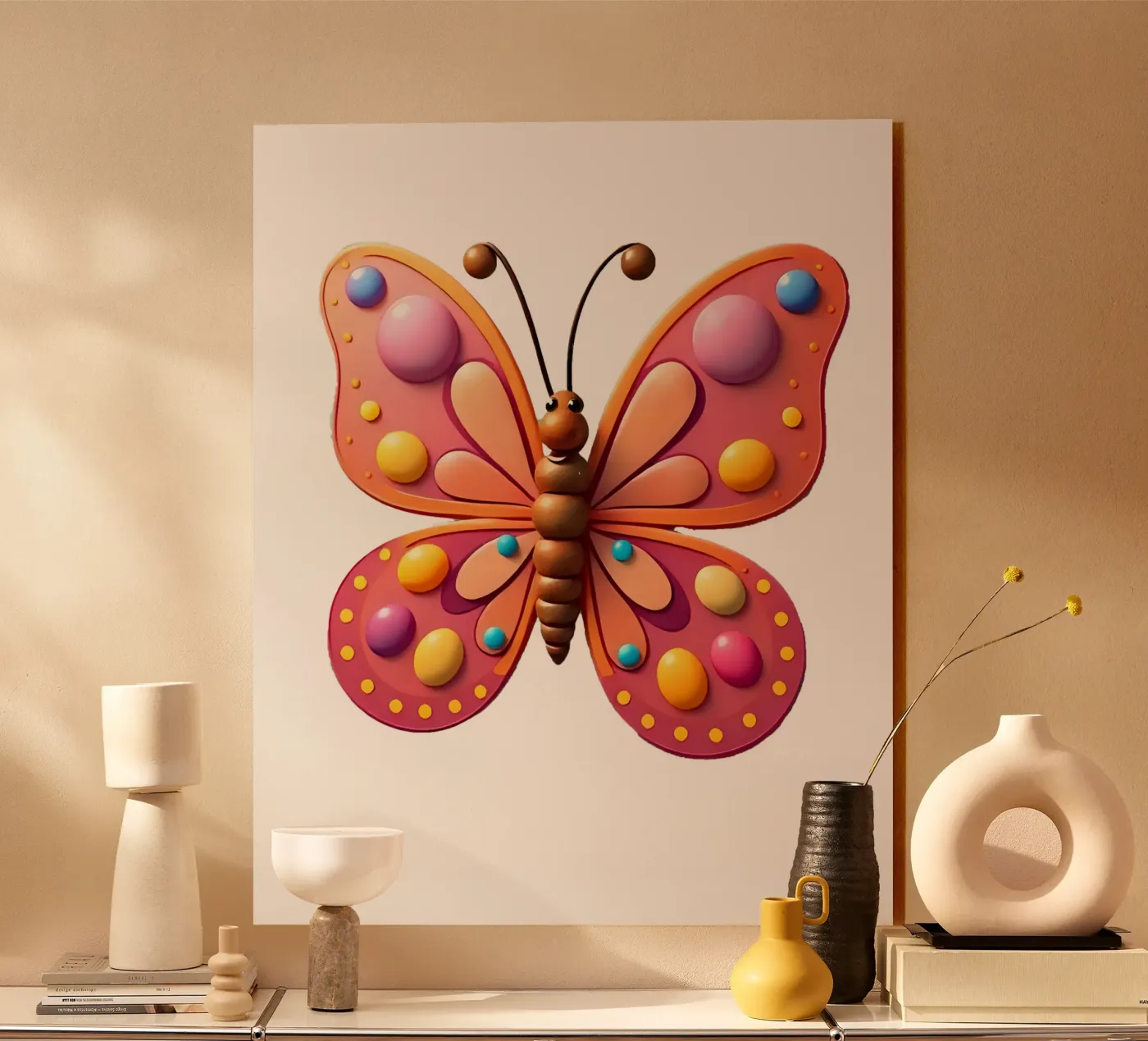 Butterfly_2a acrylic glass by Tierisch bunt by LK