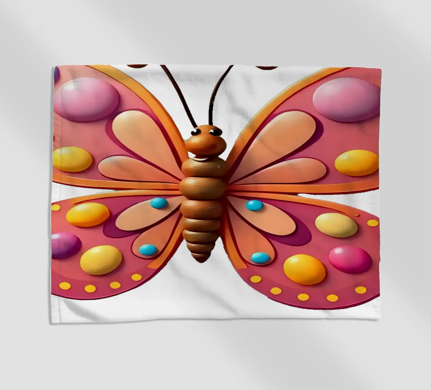 Butterfly_2a serviette de plage de Tierisch bunt by LK