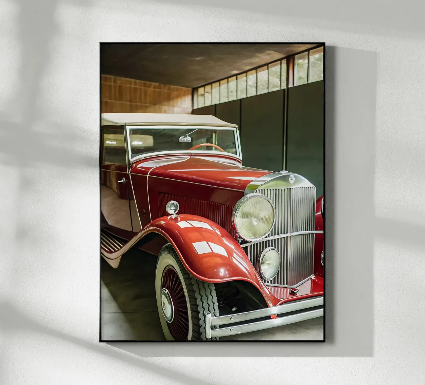 Klassieke auto's acryl van CAR EDITION