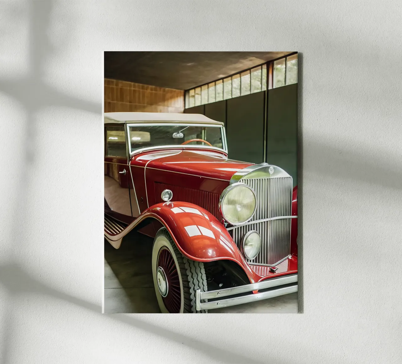 Auto d'epoca tela con Cornice a cassetta da CAR EDITION